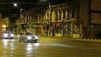 Bucharest night scene